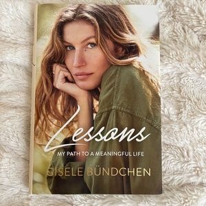 Book Lessons signed by Gisele Bundchen